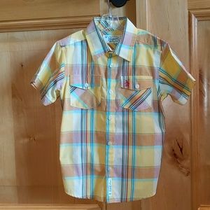 Penguin Check Short-sleeve Collared Button-down